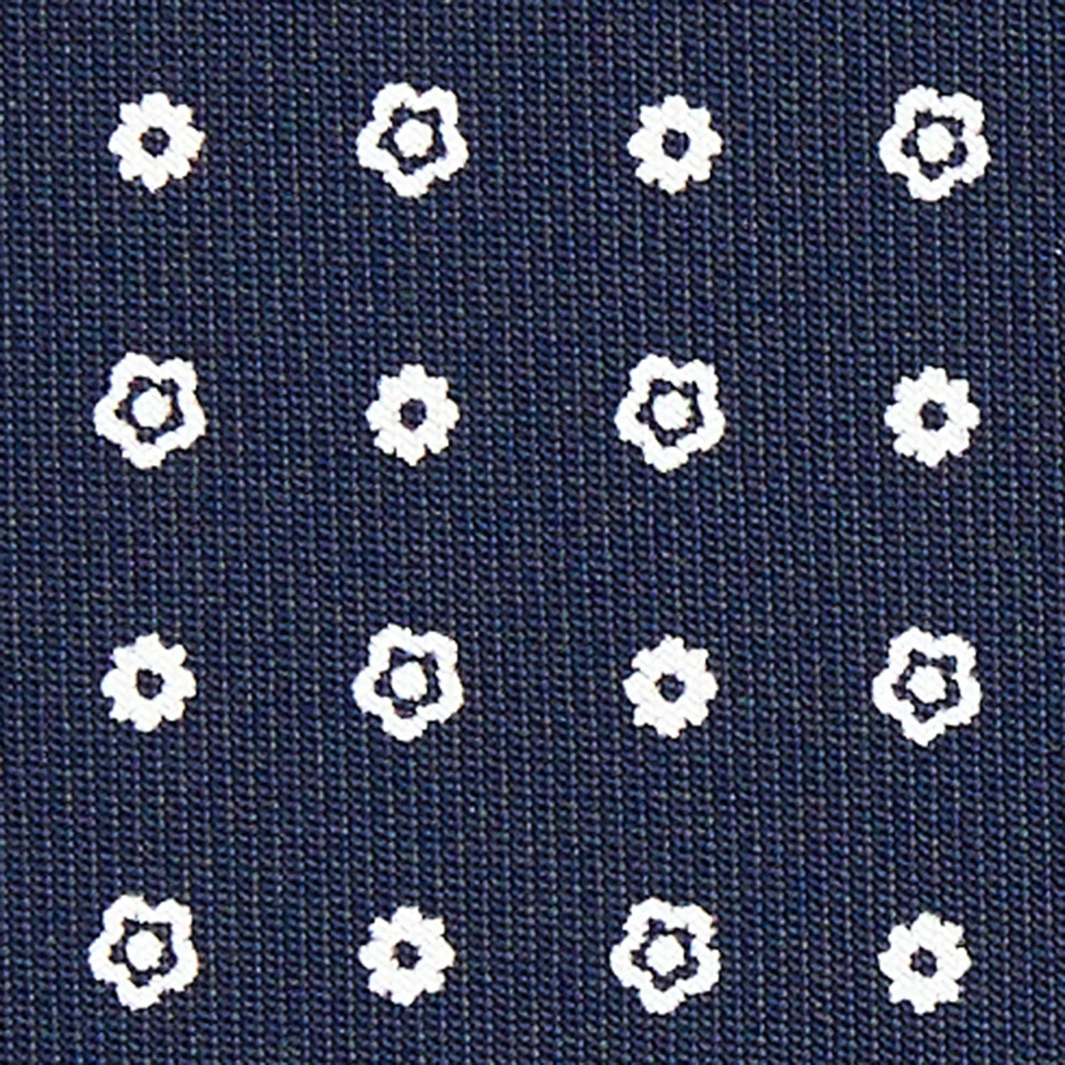 DARK BLUE CLASSIC SILK TIE - Image 5