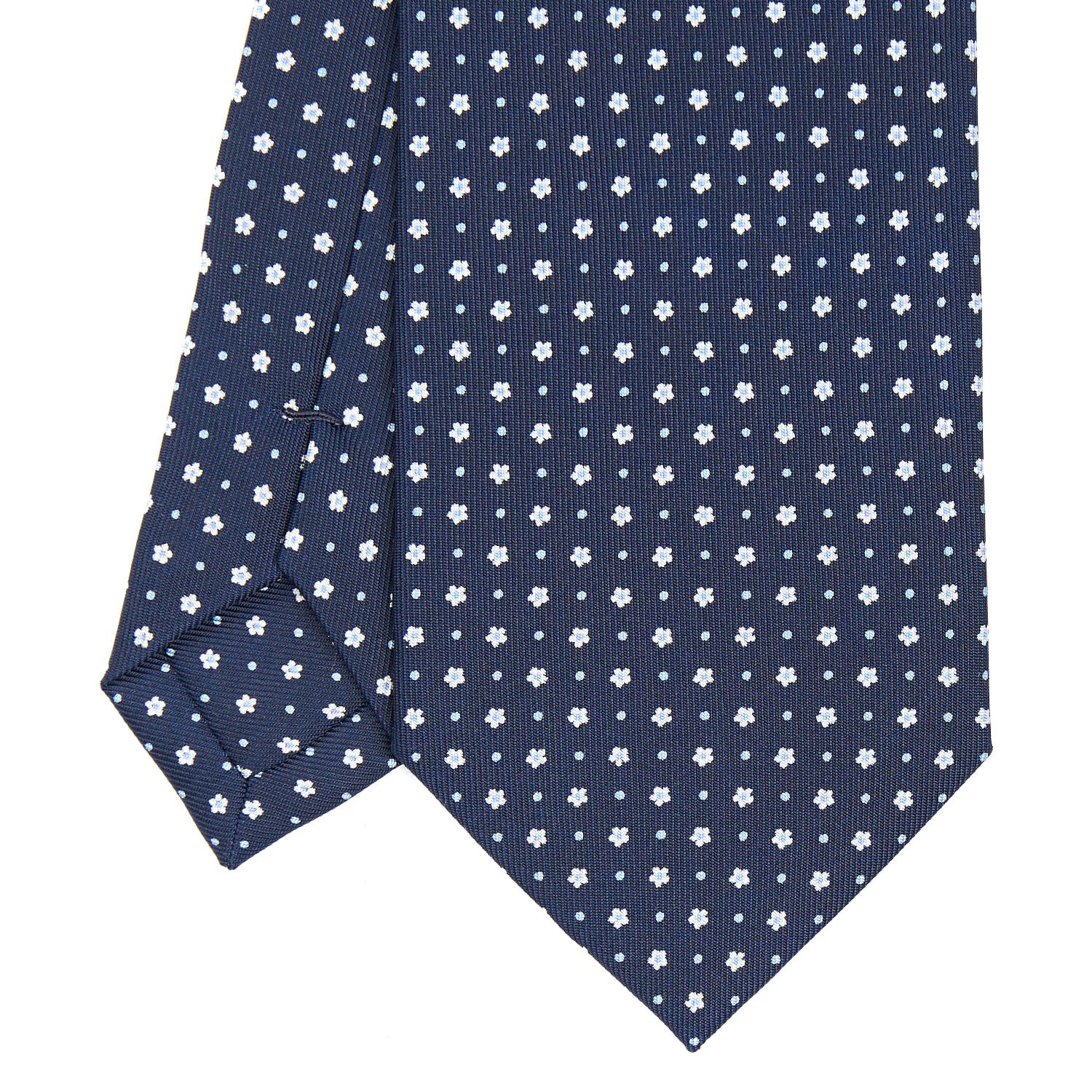 DARK BLUE CLASSIC SILK TIE
