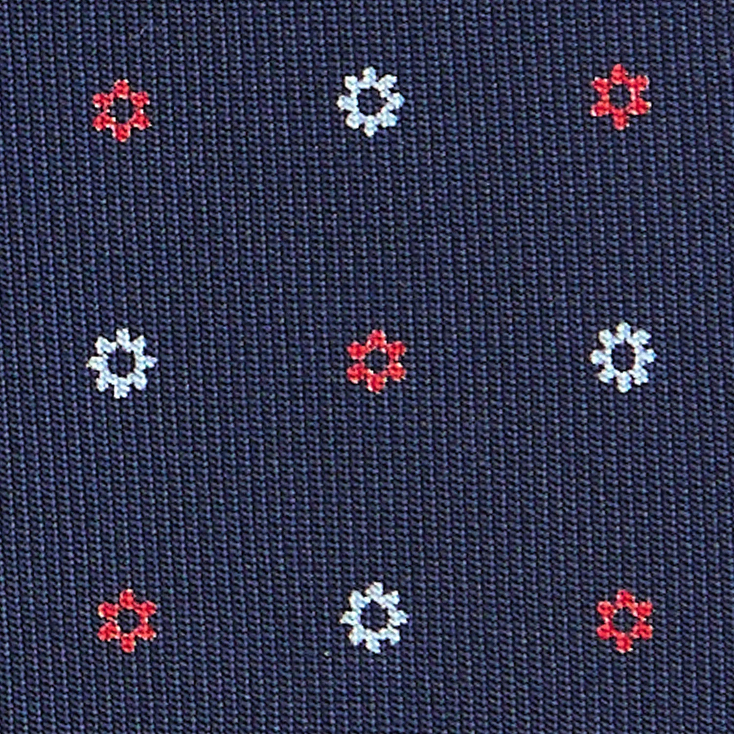 DARK BLUE CLASSIC SILK TIE - Image 5