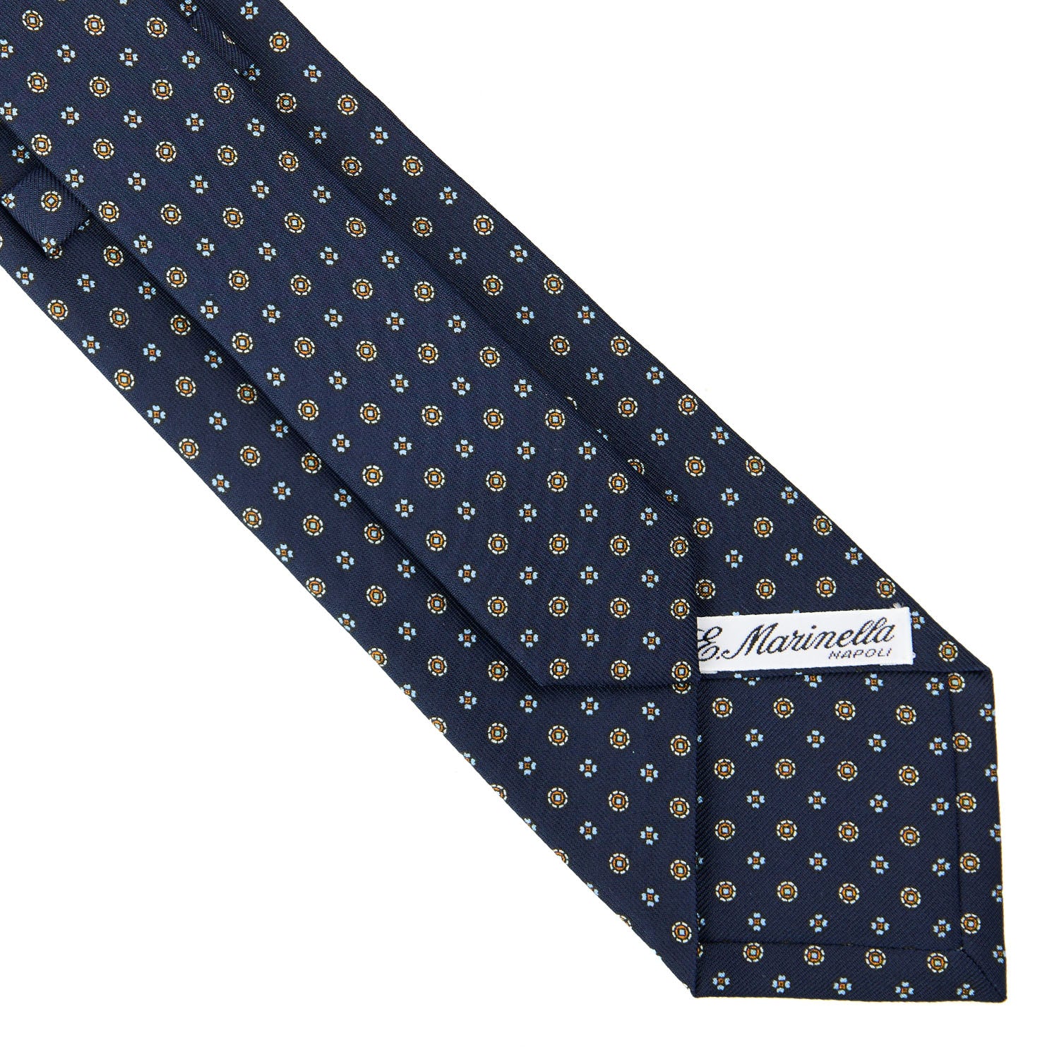 DARK BLUE SARTORIAL CLASSIC SILK TIE - Image 4