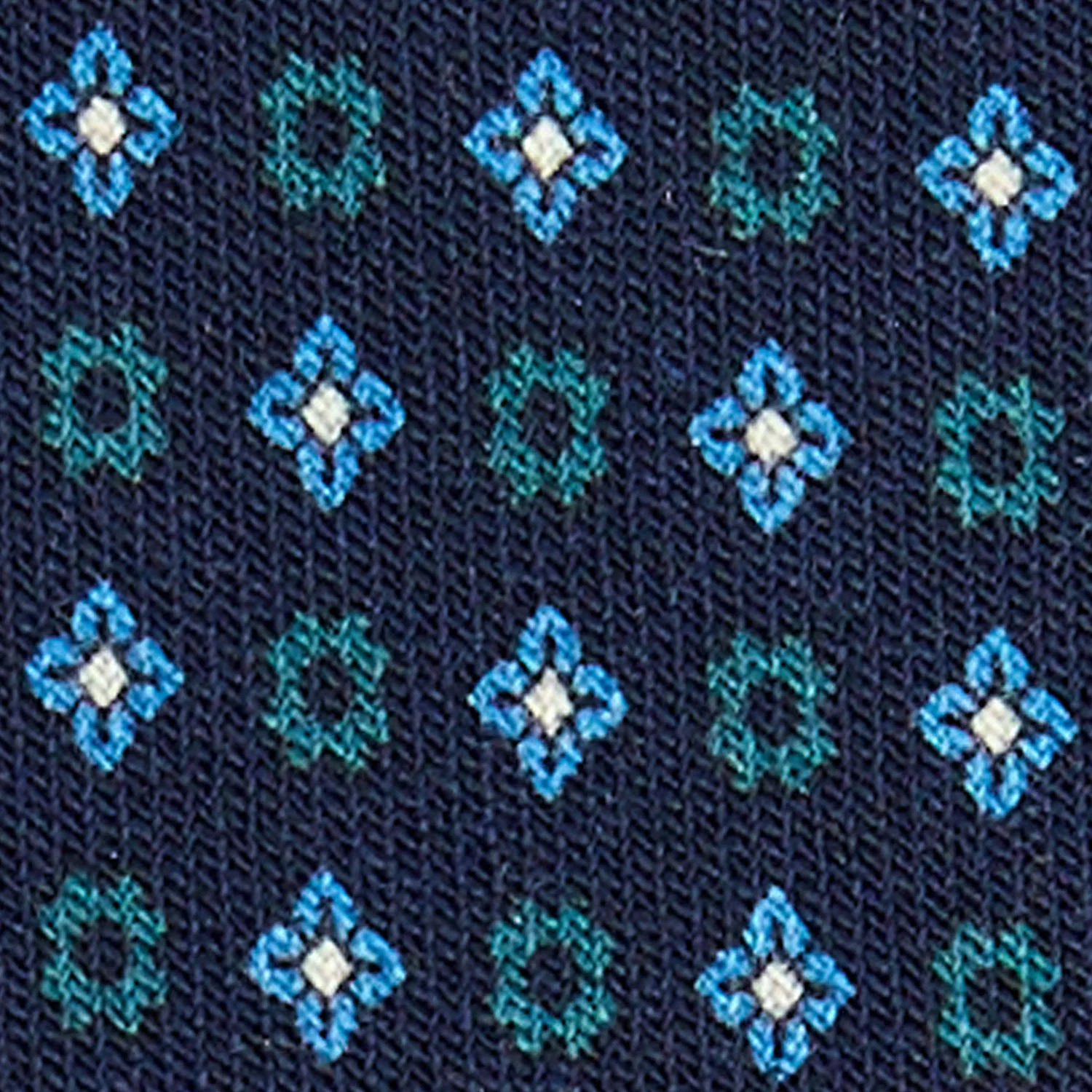 DARK BLUE CLASSIC WOOL TIE - Image 5