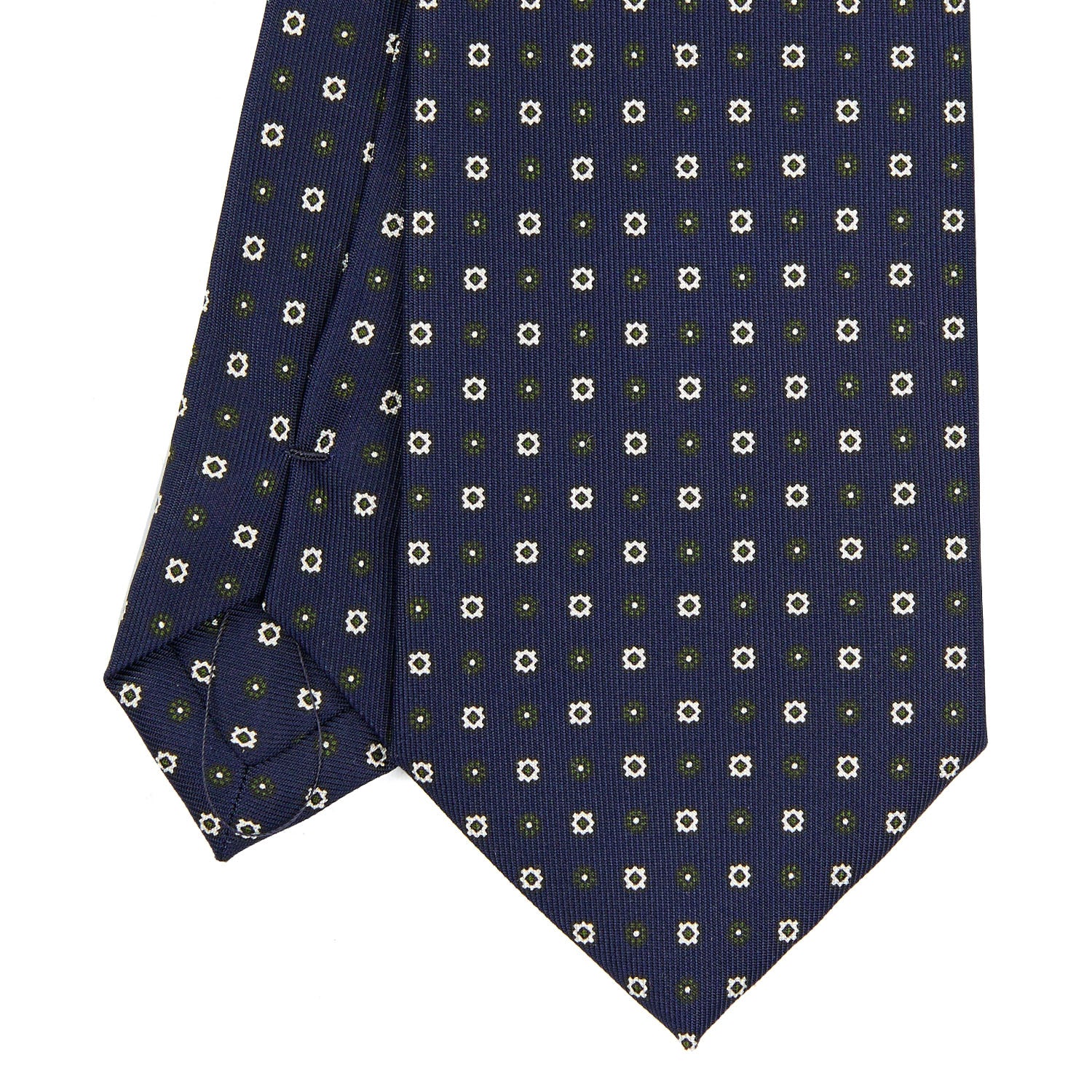 DARK BLUE EXTRA LONG SARTORIAL SILK TIE