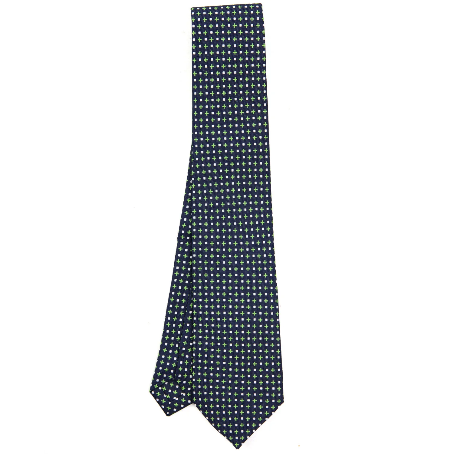 DARK BLUE EXTRA LONG SARTORIAL SILK TIE - Image 2