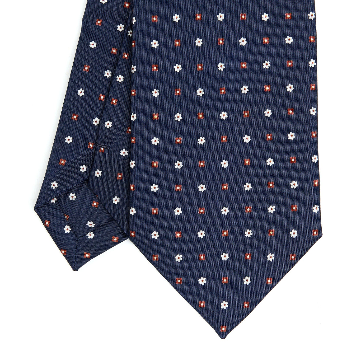 DARK BLUE EXTRA LONG SARTORIAL SILK TIE