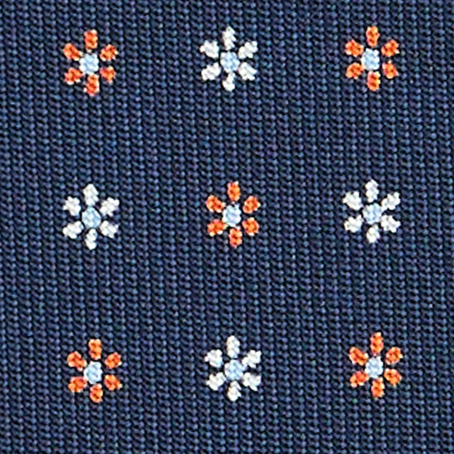 DARK BLUE EXTRA LONG SARTORIAL SILK TIE - Image 5