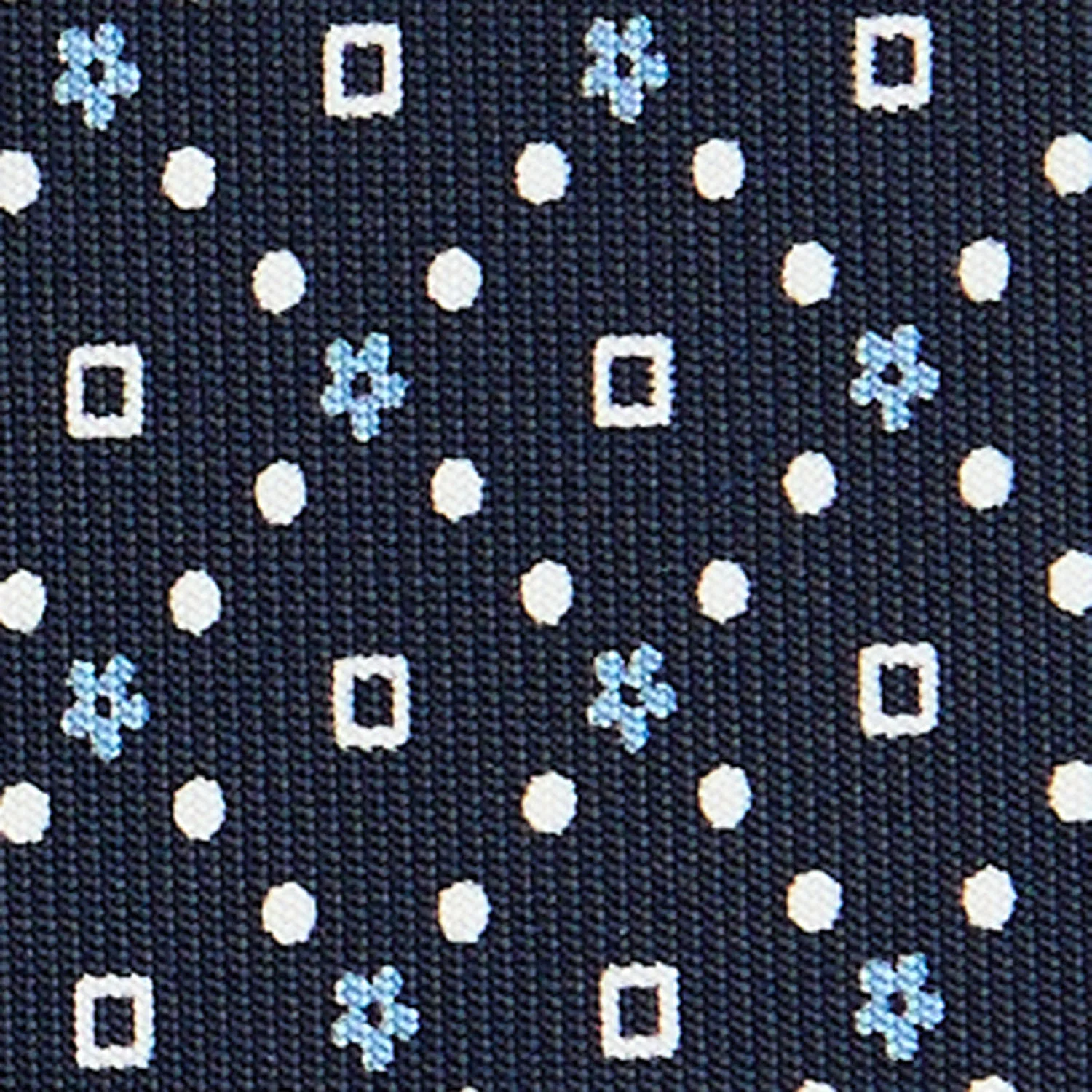 DARK BLUE EXTRA LONG SARTORIAL SILK TIE - Image 5