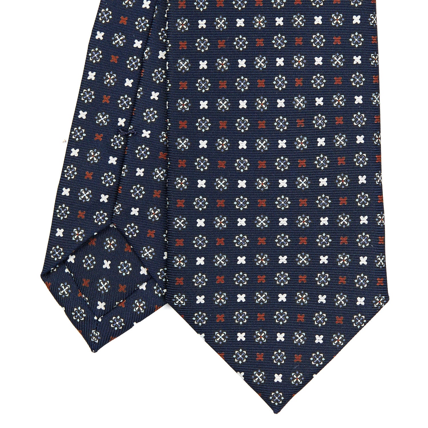DARK BLUE SARTORIAL 7 CM SILK TIE