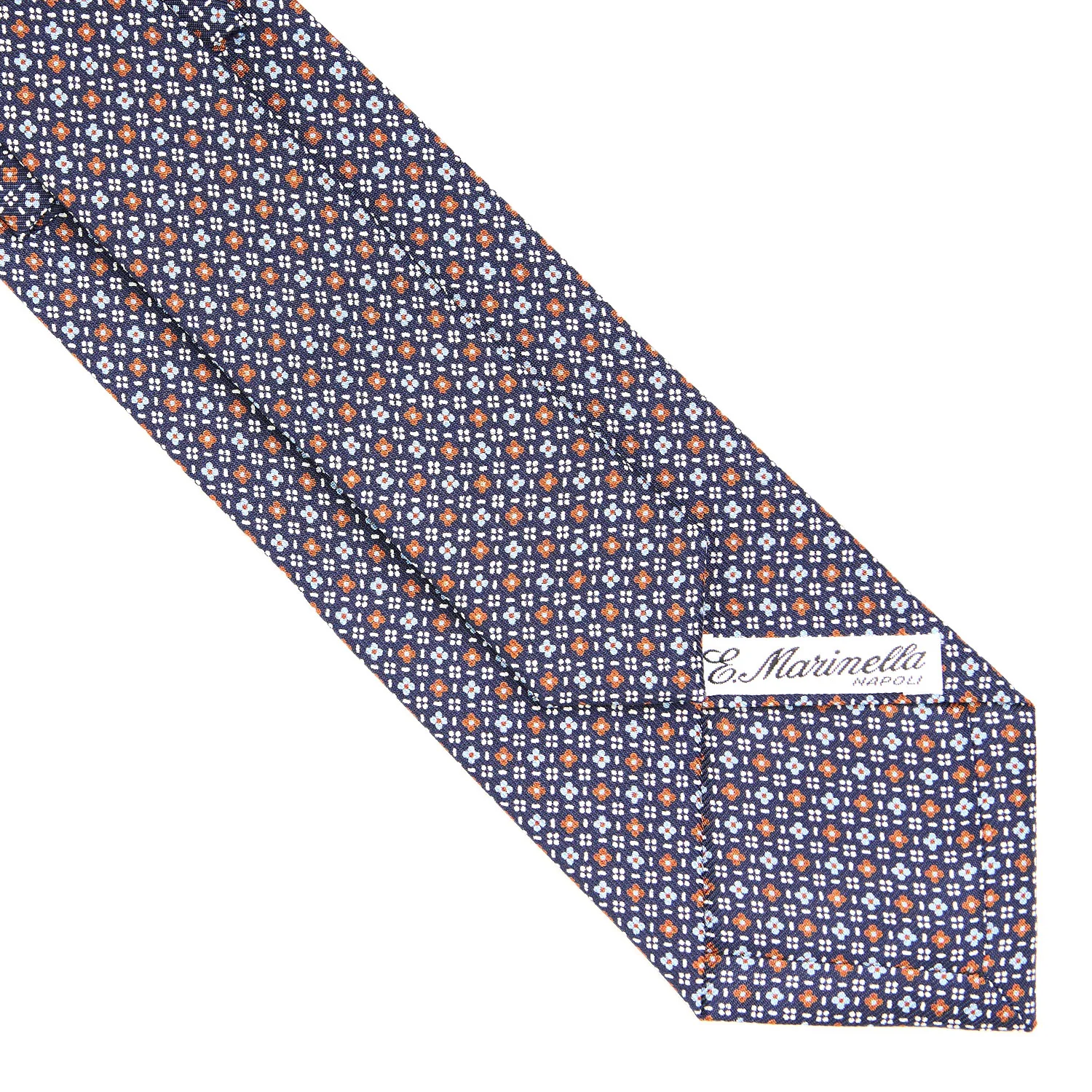 DARK BLUE SARTORIAL CLASSIC SILK TIE - Image 4