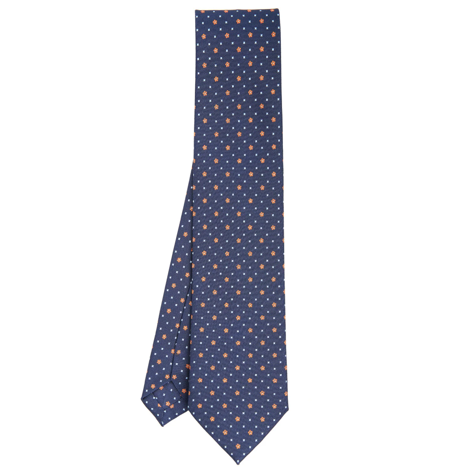 DARK BLUE SARTORIAL CLASSIC SILK TIE - Image 2
