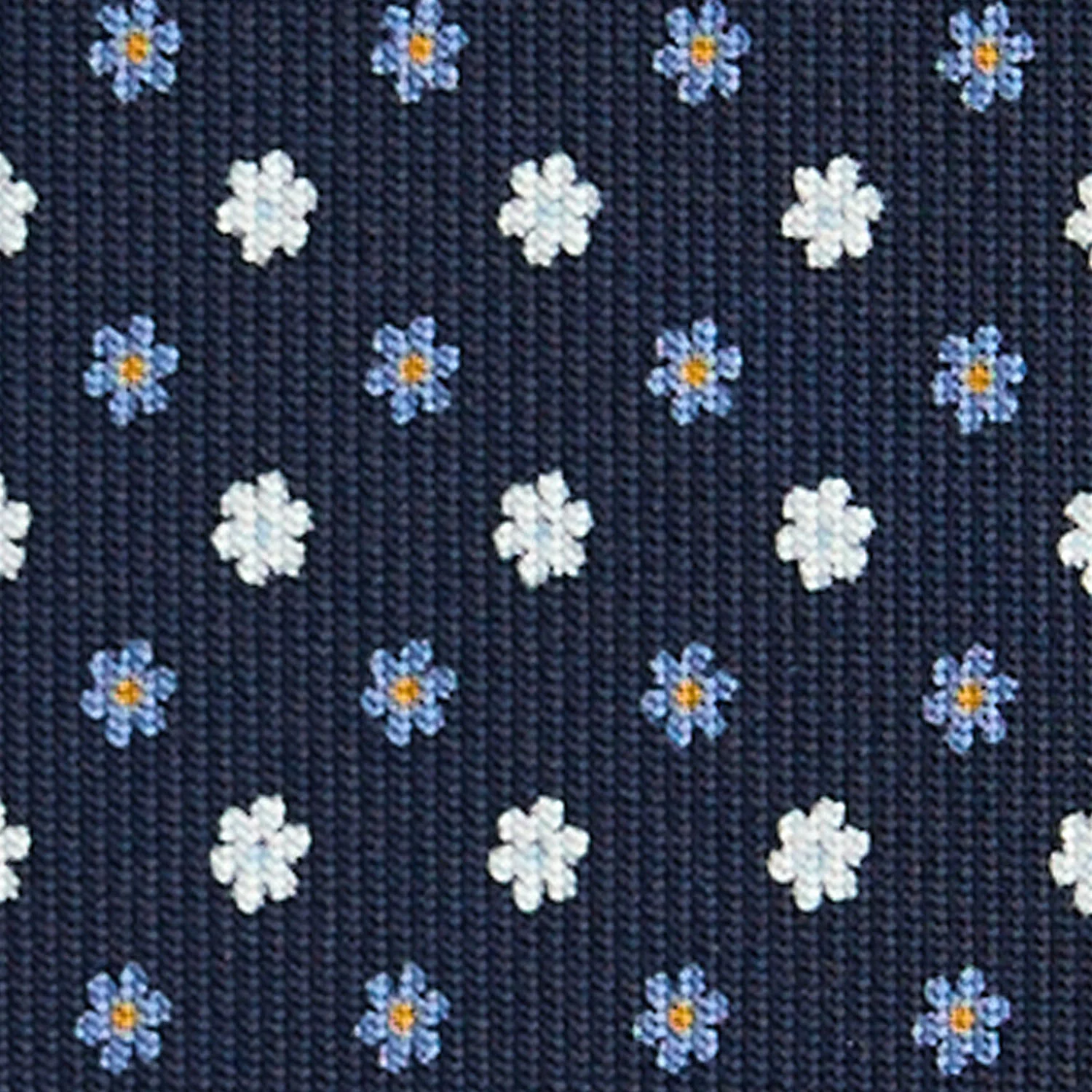 DARK BLUE SARTORIAL CLASSIC SILK TIE - Image 5