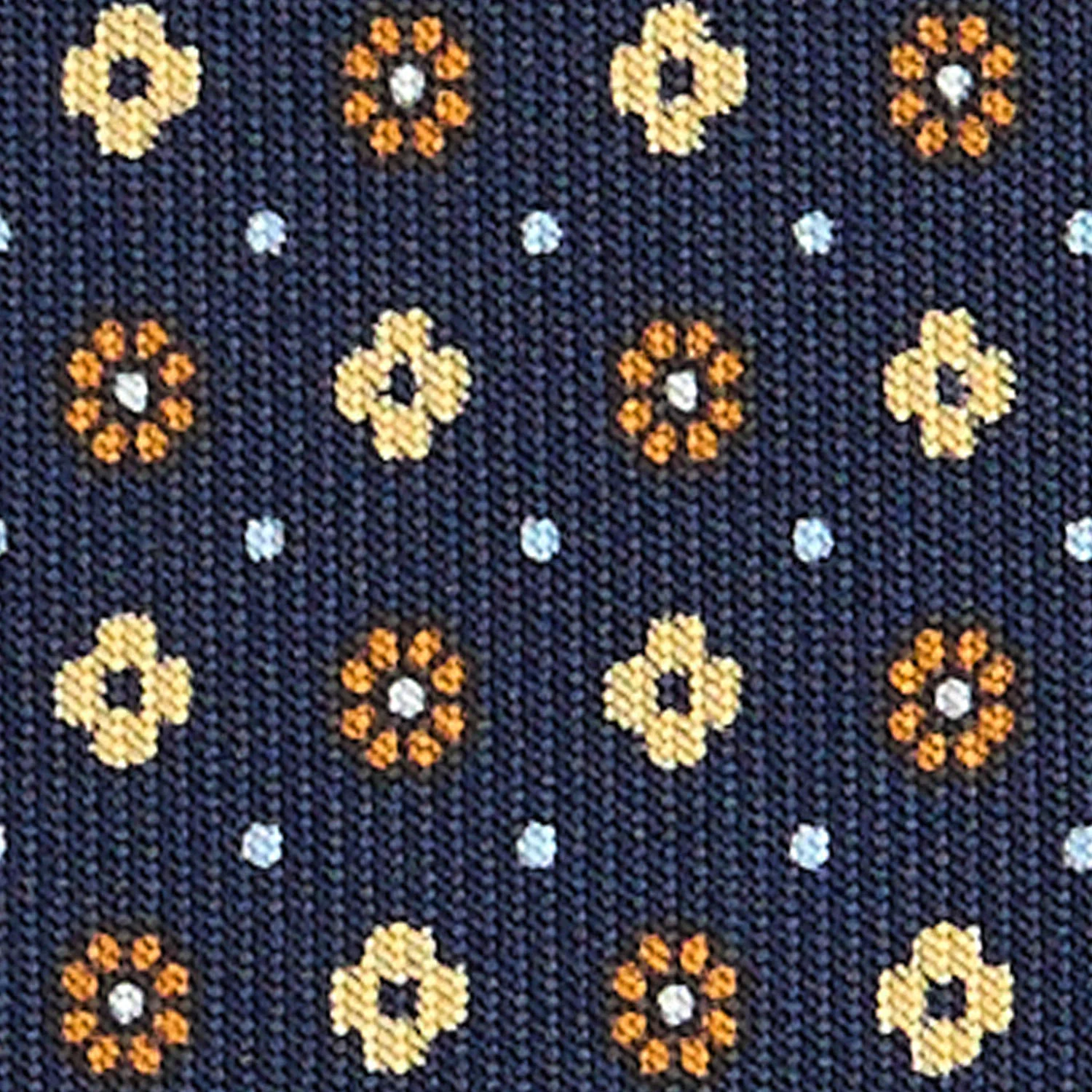 DARK BLUE SARTORIAL CLASSIC SILK TIE - Image 5