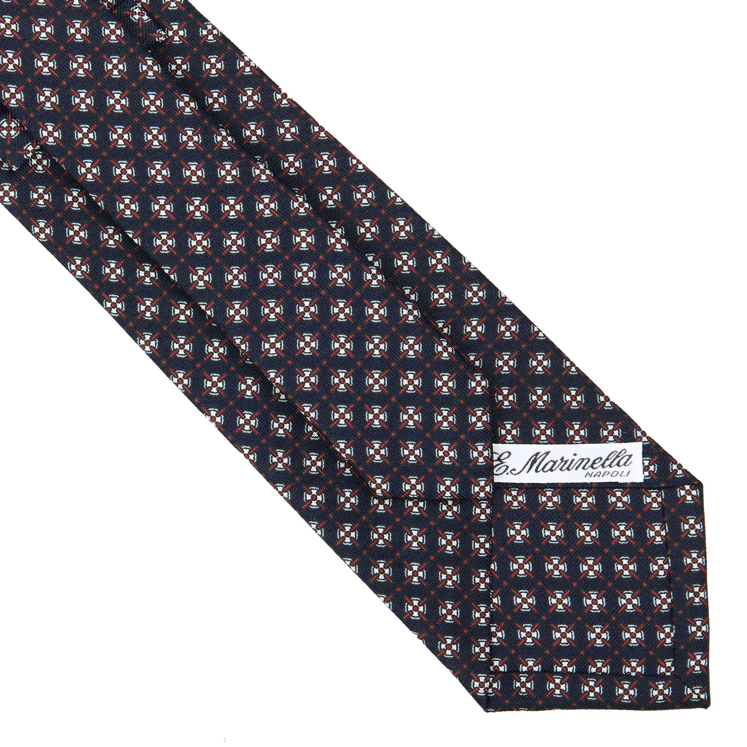 DARK BLUE SARTORIAL CLASSIC SILK TIE - Image 4