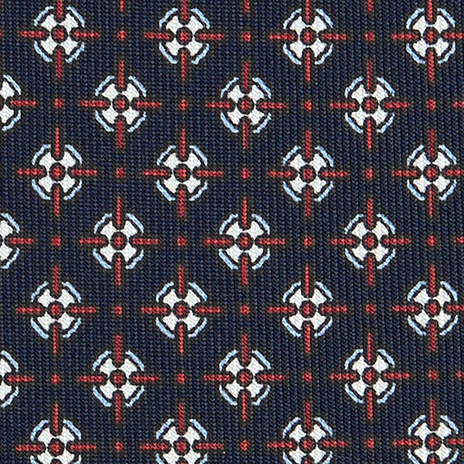 DARK BLUE SARTORIAL CLASSIC SILK TIE - Image 5