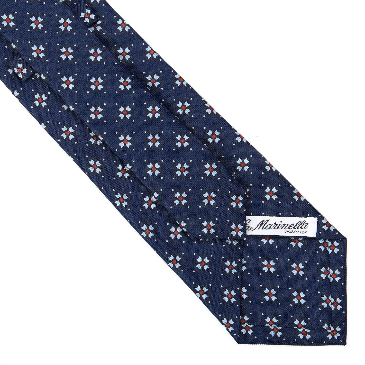 DARK BLUE SARTORIAL CLASSIC SILK TIE - Image 4