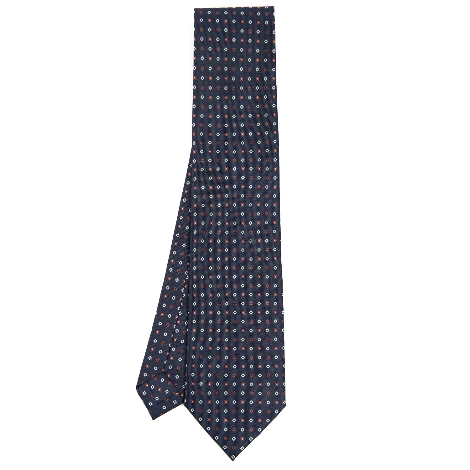 DARK BLUE SARTORIAL CLASSIC SILK TIE - Image 2