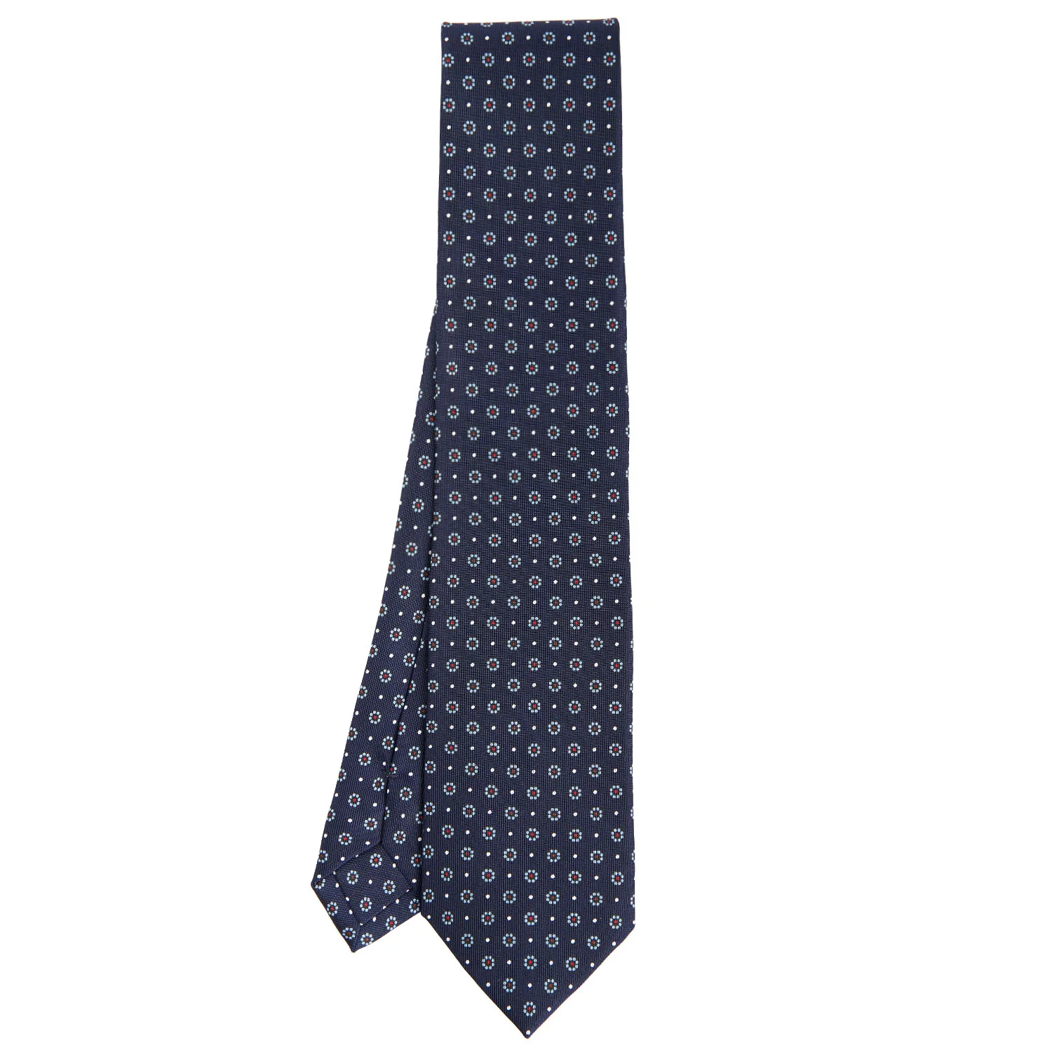 DARK BLUE SARTORIAL CLASSIC SILK TIE - Image 2