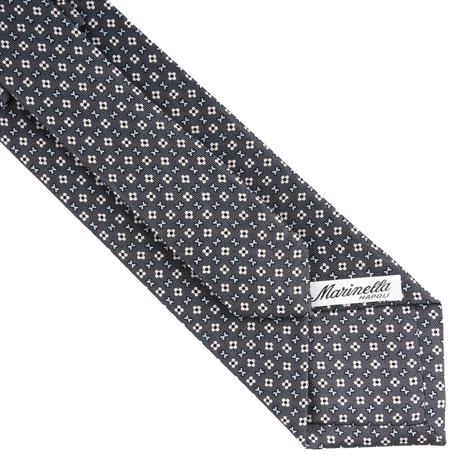 DARK GREY SARTORIAL CLASSIC SILK TIE - Image 4