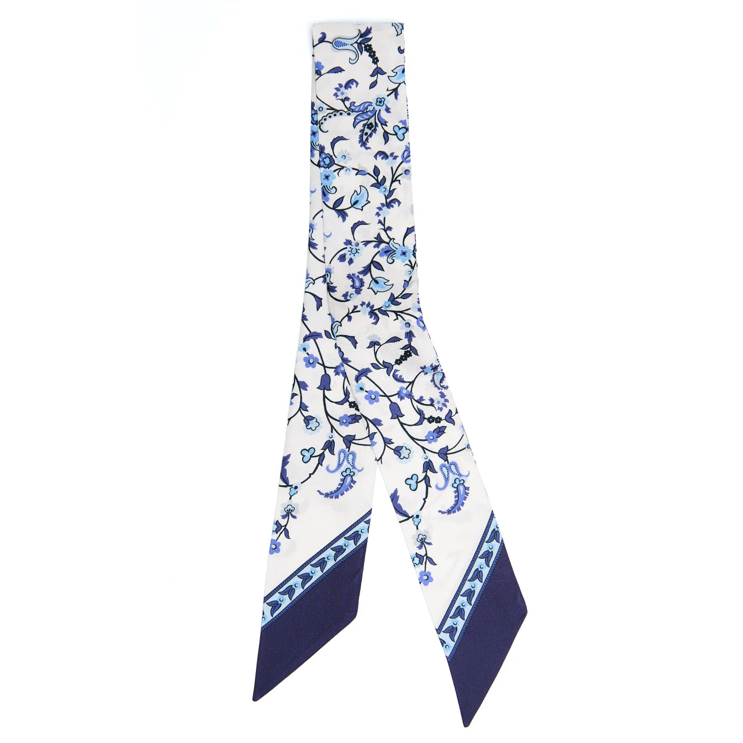 DARK BLUE SILK TWILLY - Image 3