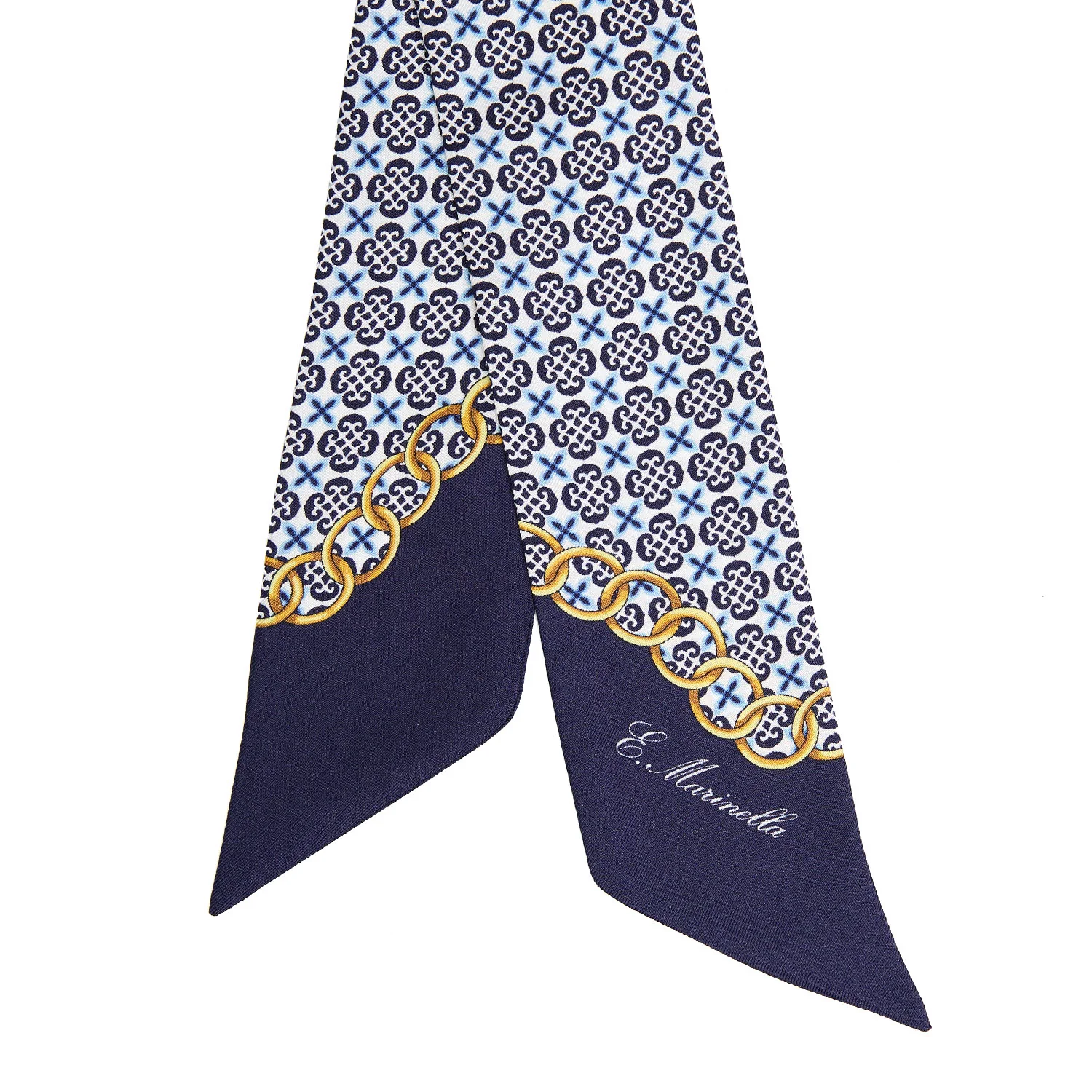 DARK BLUE SILK TWILLY - Image 2