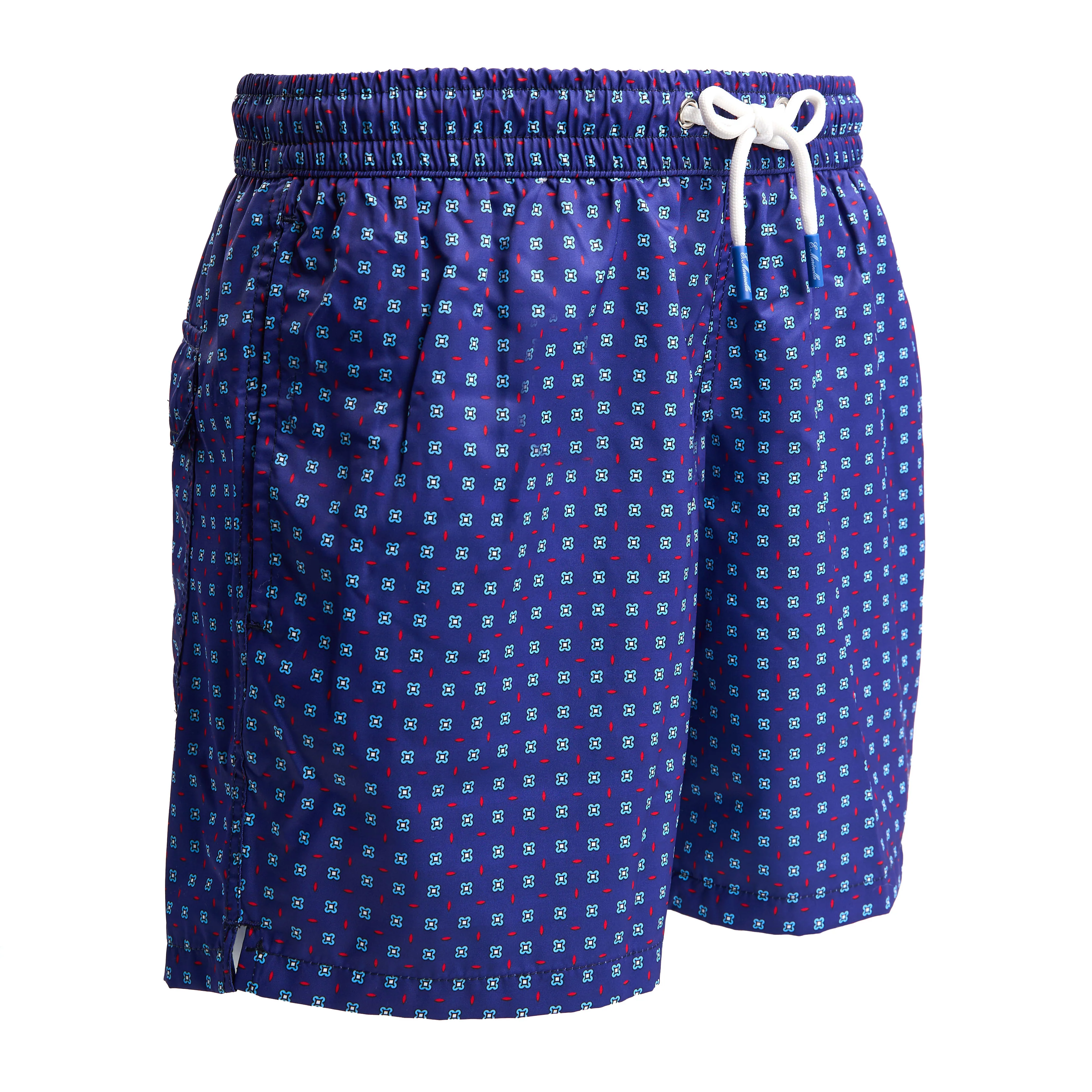 DARK BLUE SWIM SHORTS - Image 4