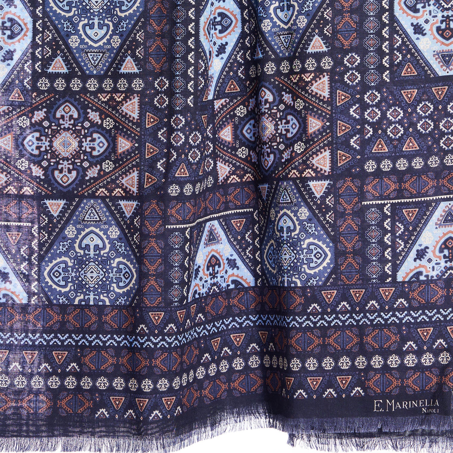 DARK BLUE TUBOLAR SCARF - Image 4