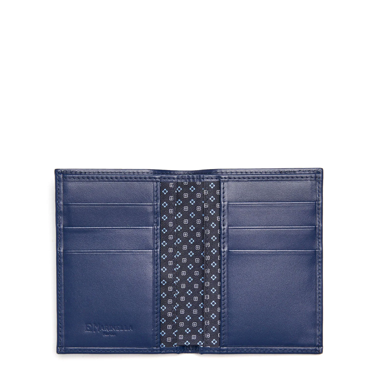 DARK BLUE VERTICAL WALLET - Image 2