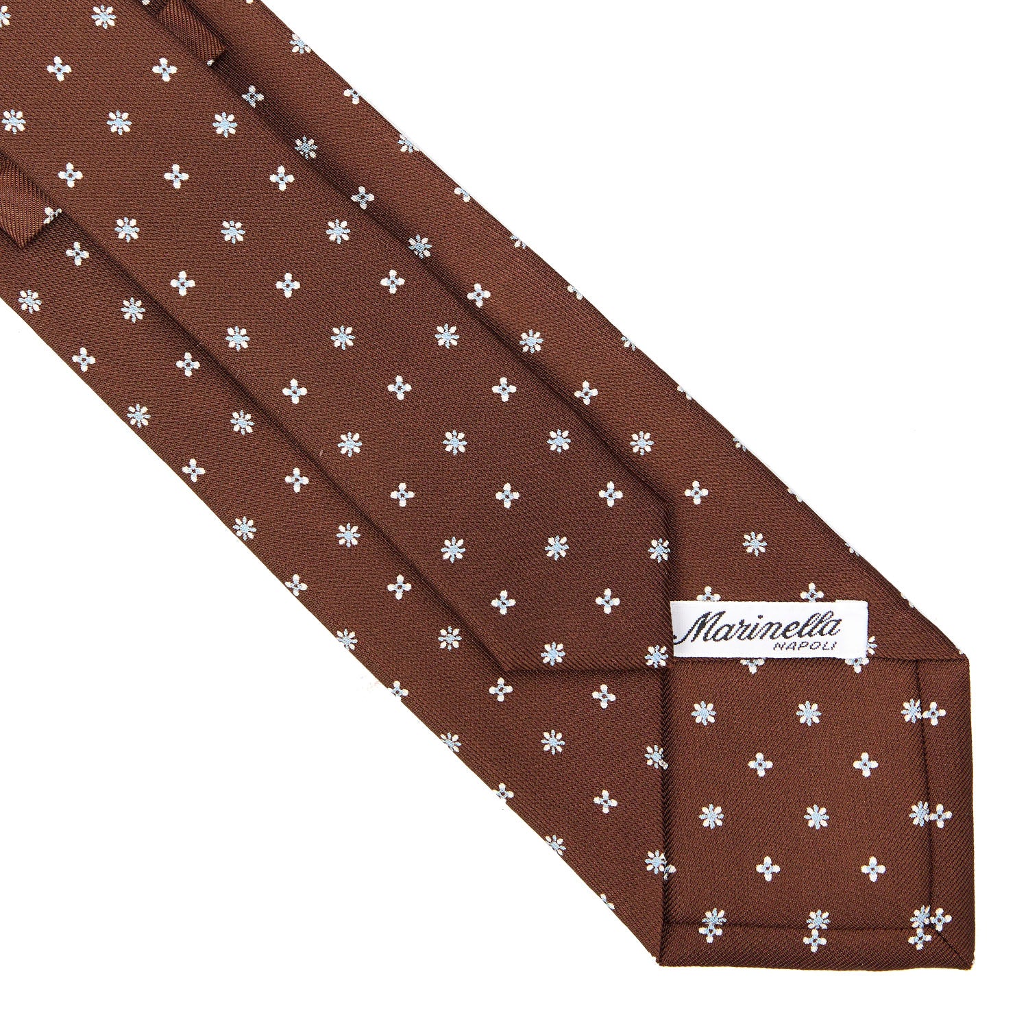 DARK BROWN SARTORIAL CLASSIC SILK TIE - Image 4