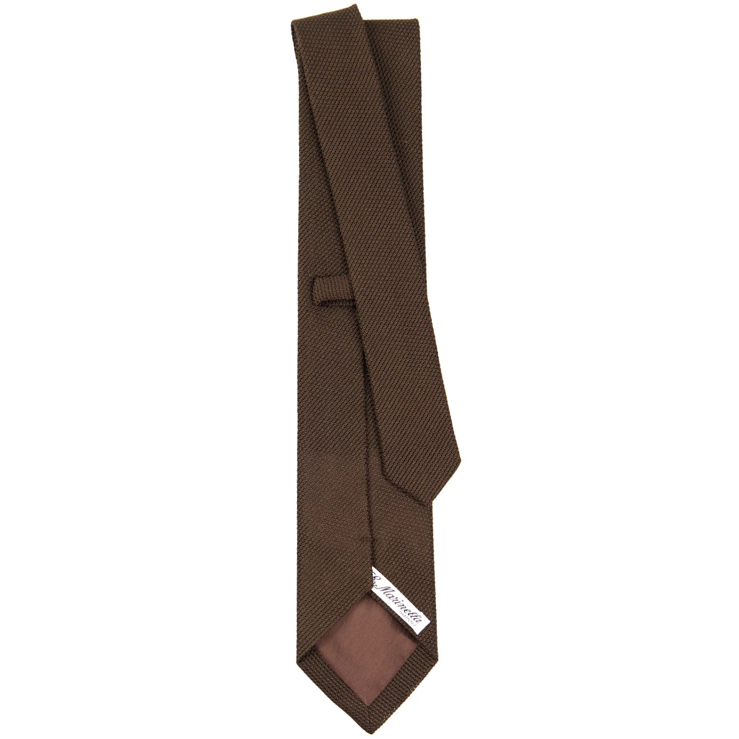 DARK BROWN SARTORIAL TIE - Image 3