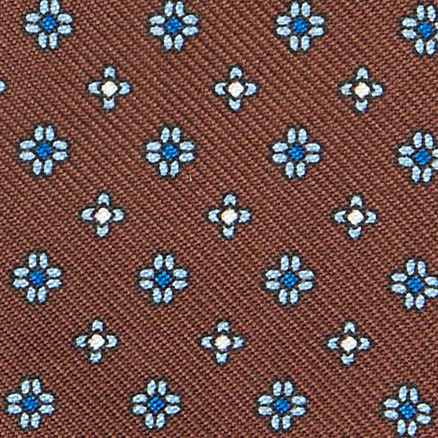 DARK BROWN SILK BOWTIE TO SELF-TIE - Image 2