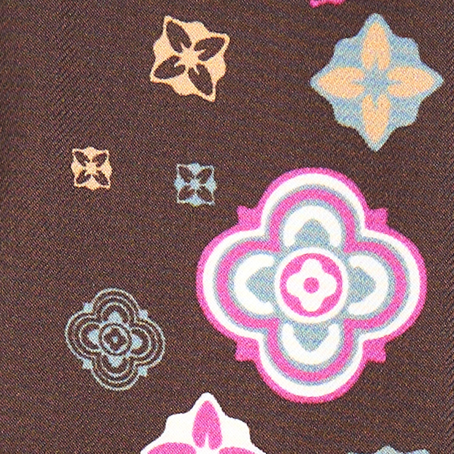 DARK BROWN SILK TWILLY - Image 2