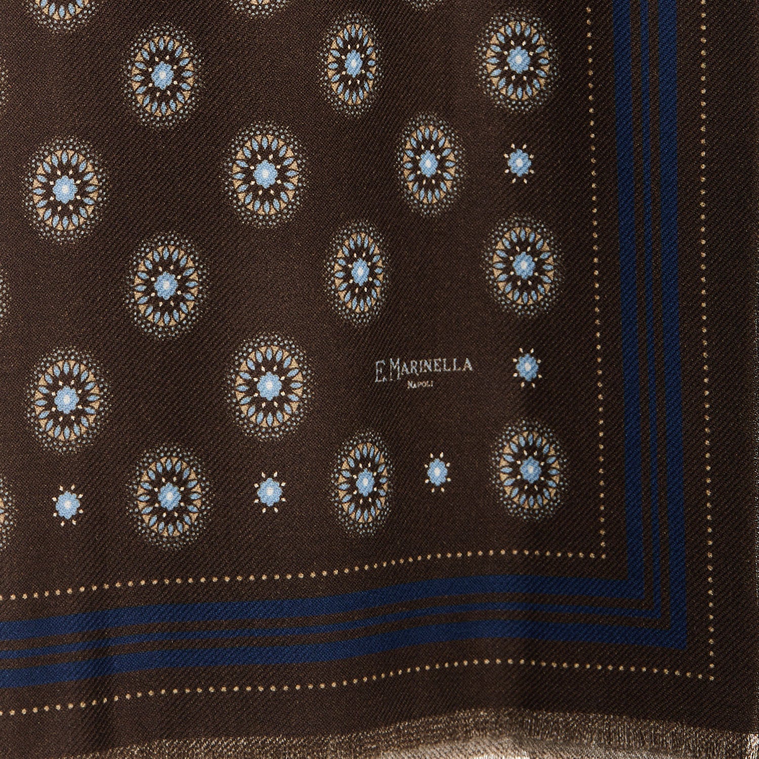 BURGUNDY WOOL STOLE - Image 4