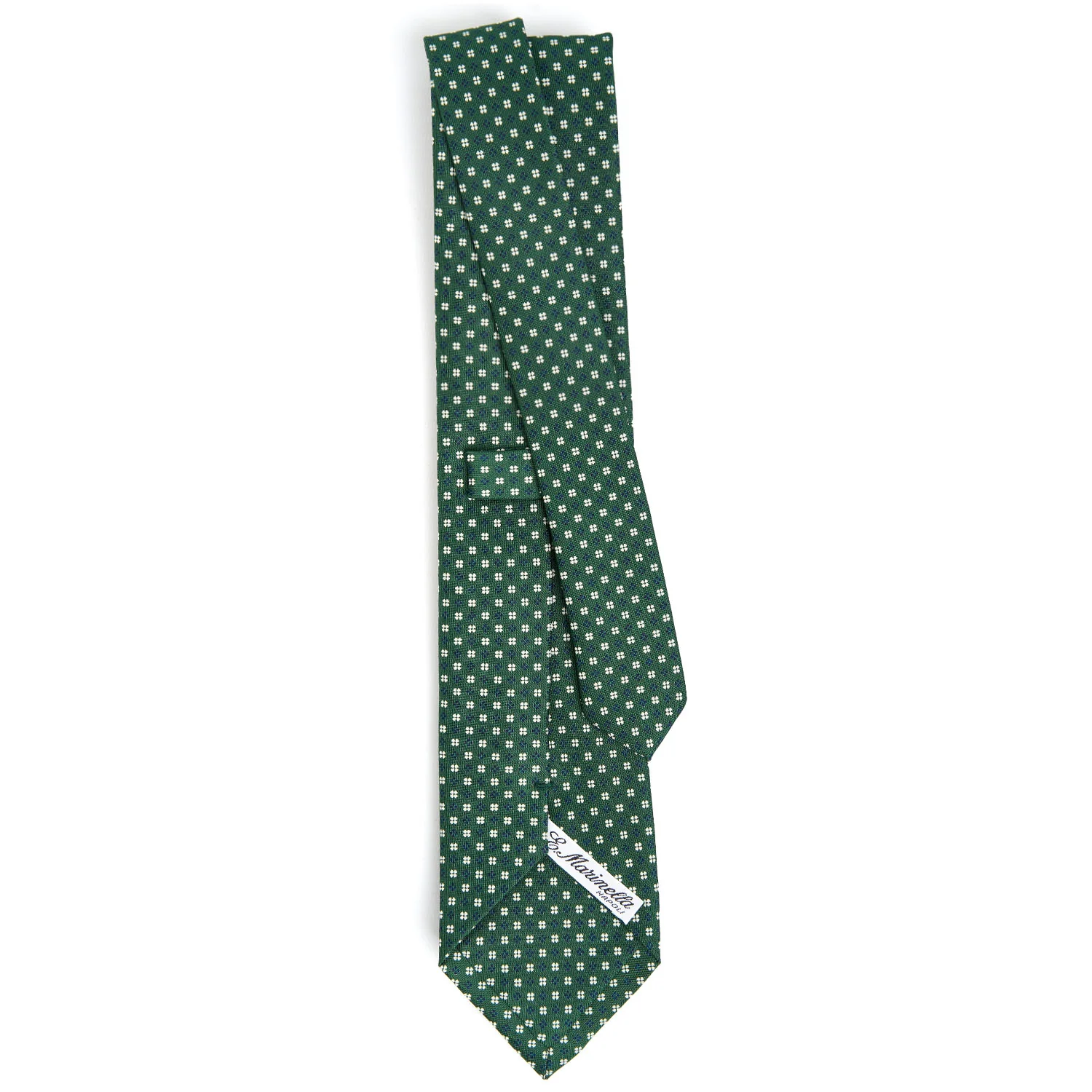 DARK GREEN CLASSIC SILK TIE - Image 3
