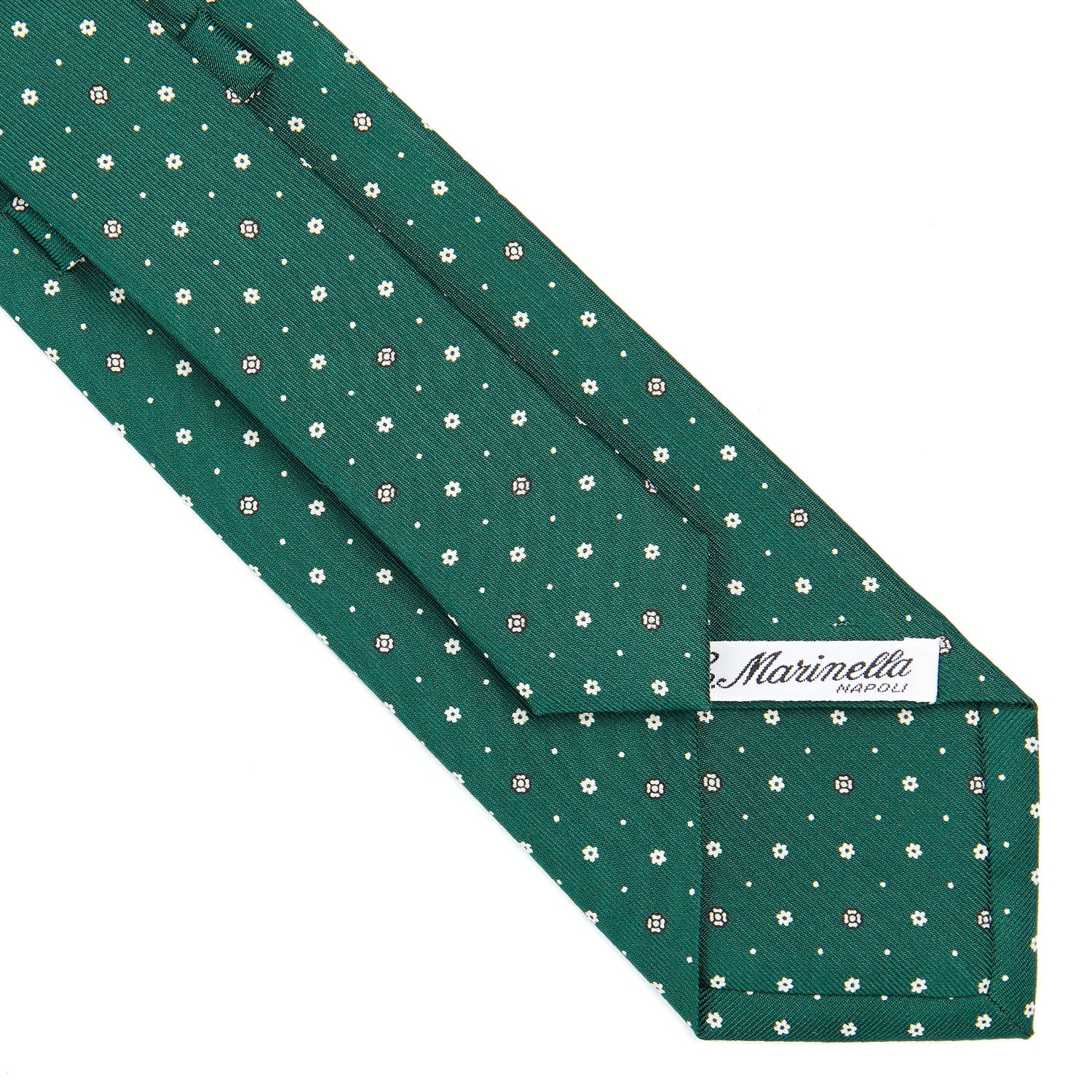 DARK GREEN CLASSIC SILK TIE - Image 4