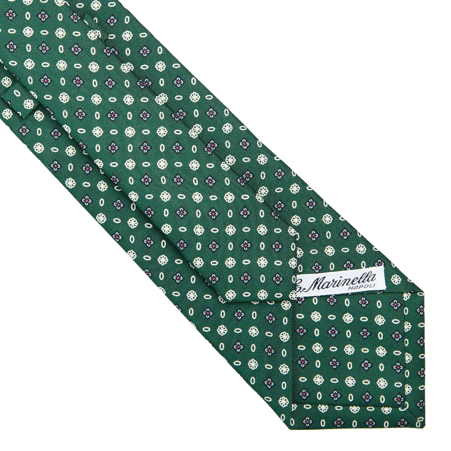 DARK GREEN CLASSIC SILK TIE - Image 4