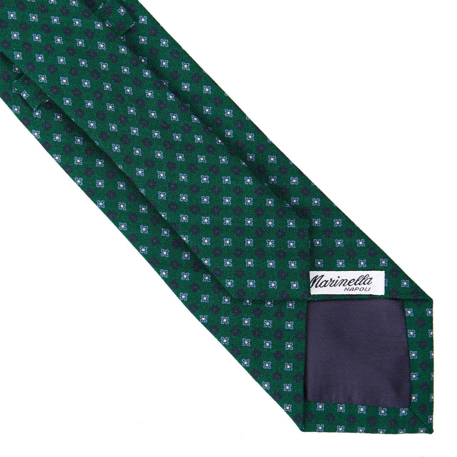 DARK GREEN CLASSIC WOOL TIE - Image 4
