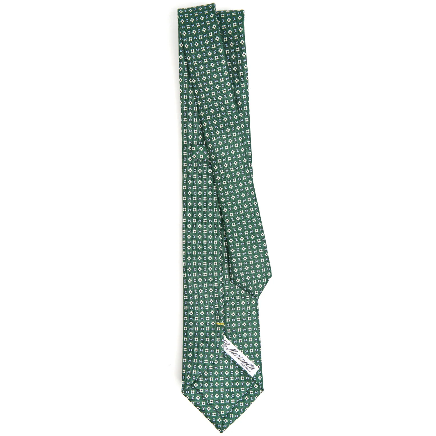 DARK GREEN EXTRA LONG SARTORIAL SILK TIE - Image 3