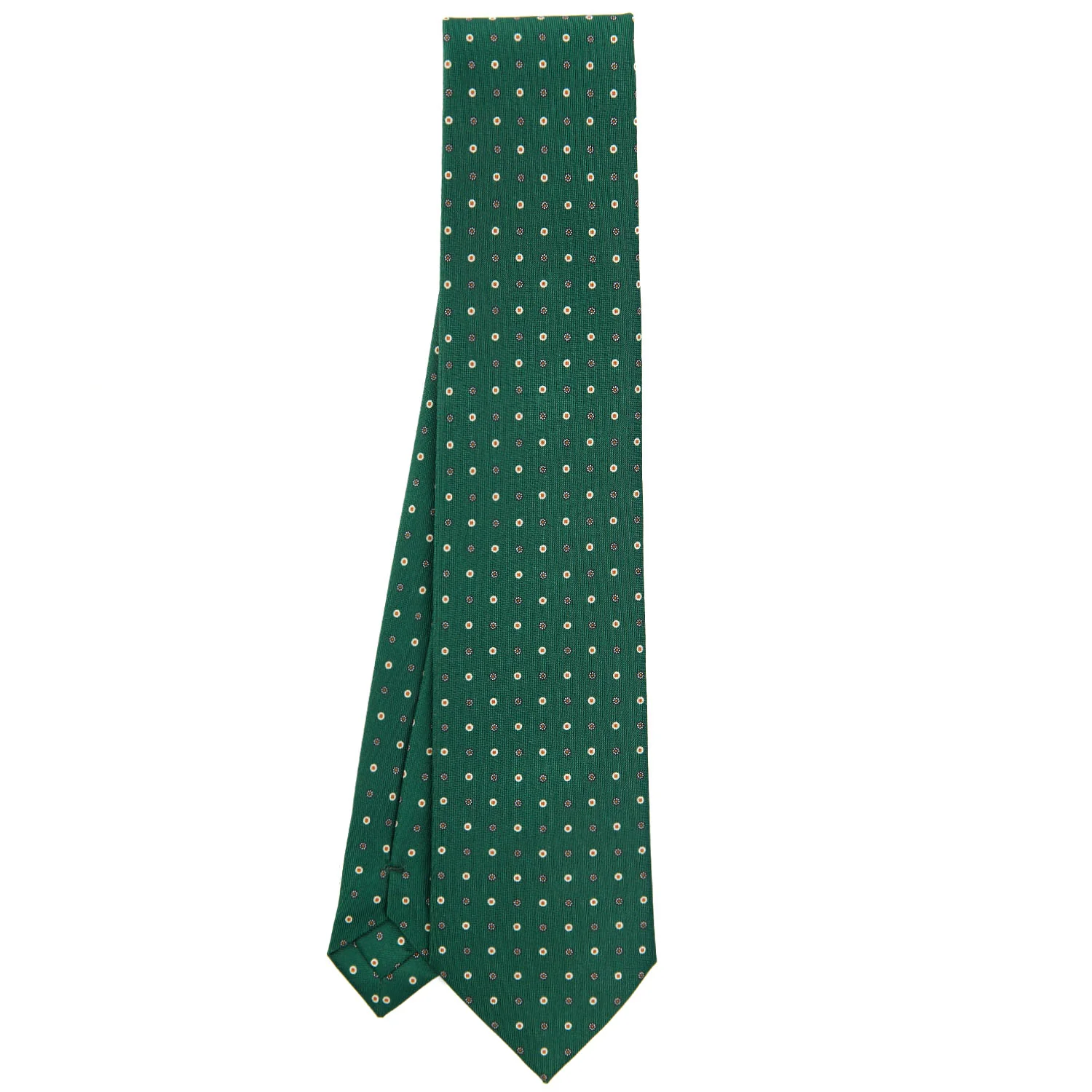 DARK GREEN SARTORIAL CLASSIC SILK TIE - Image 2