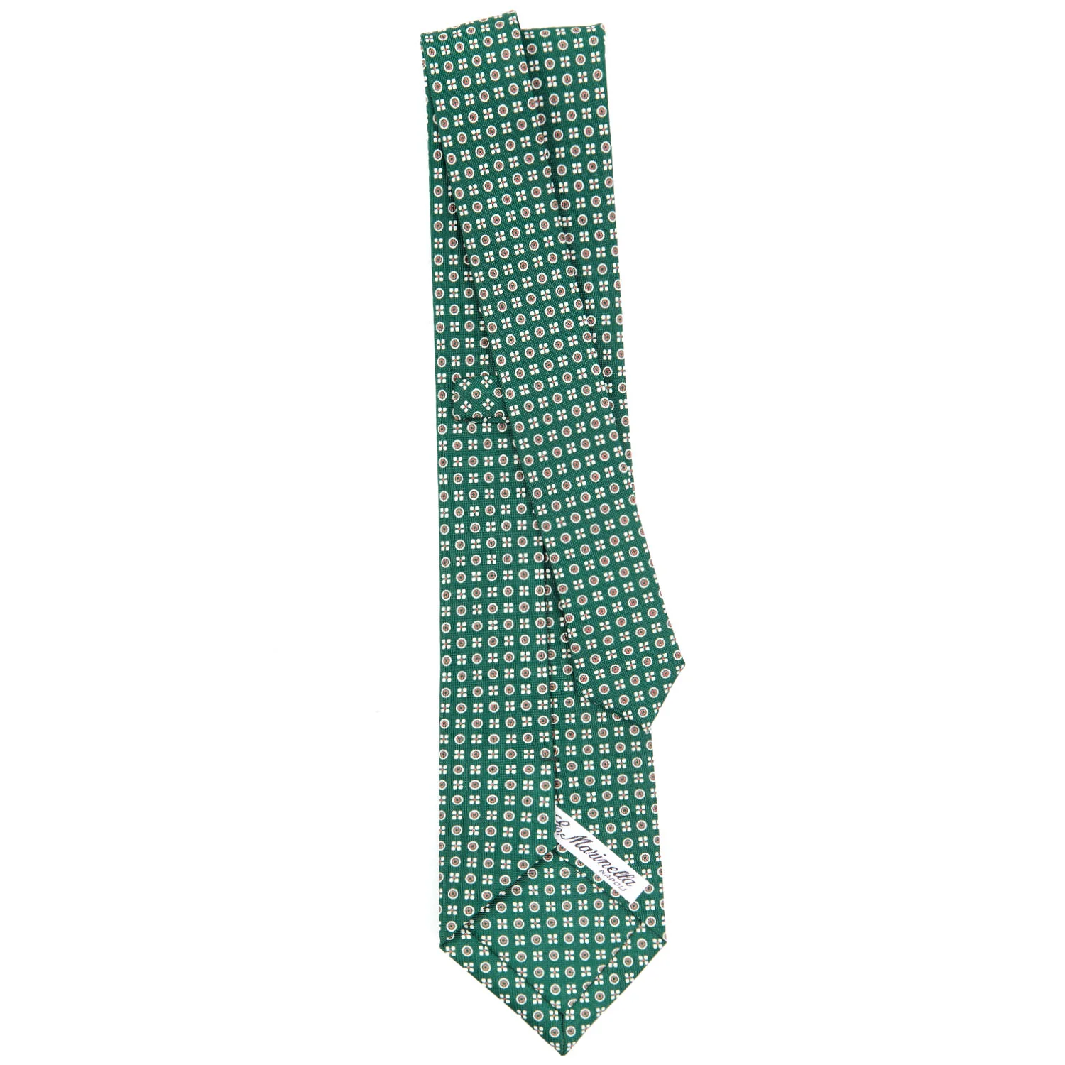 DARK GREEN SARTORIAL CLASSIC SILK TIE - Image 3