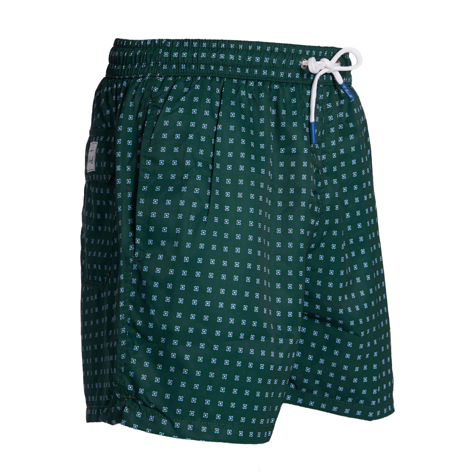 DARK GREEN SWIM SHORTS - Image 4