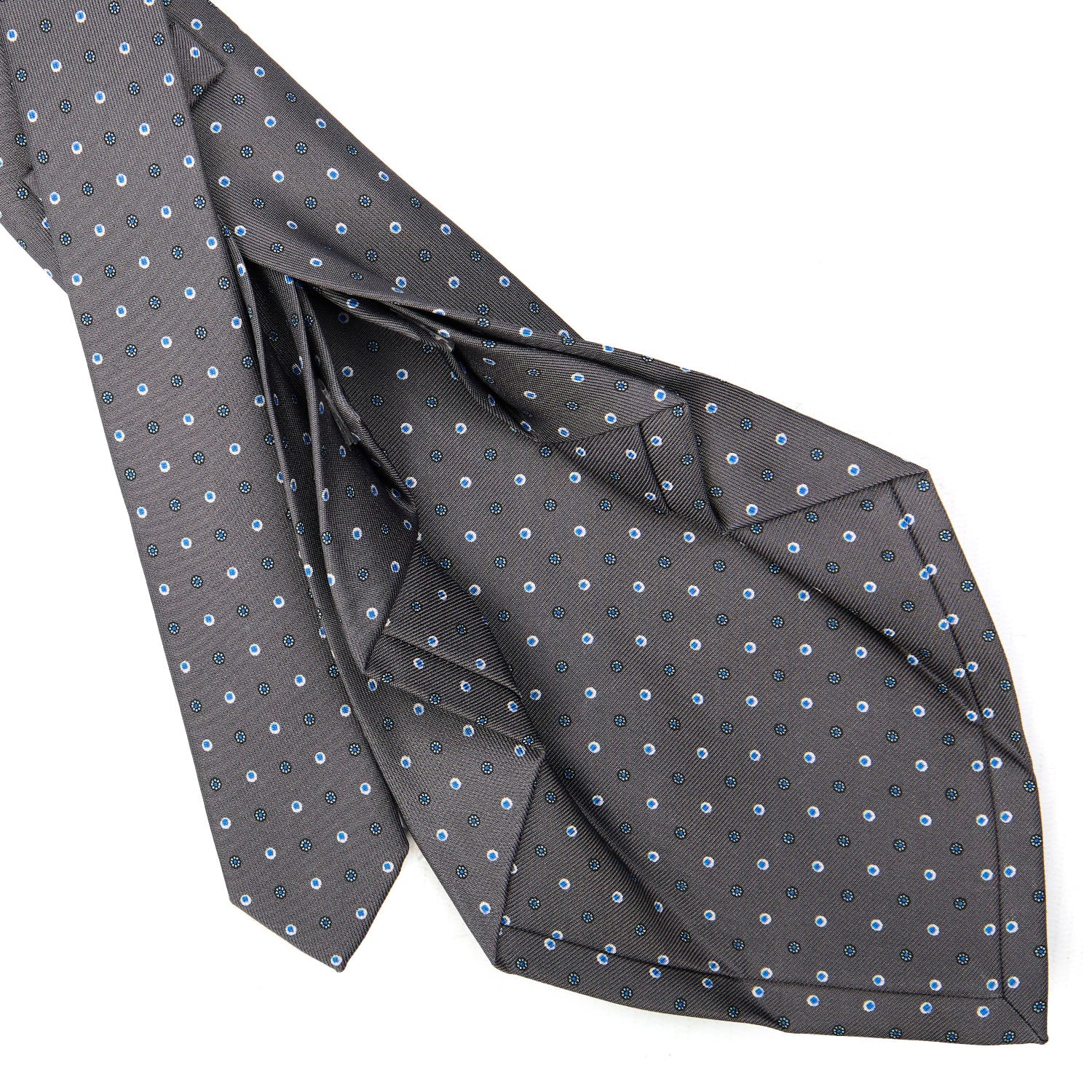 DARK GREY 9 FOLD SARTORIAL SILK TIE