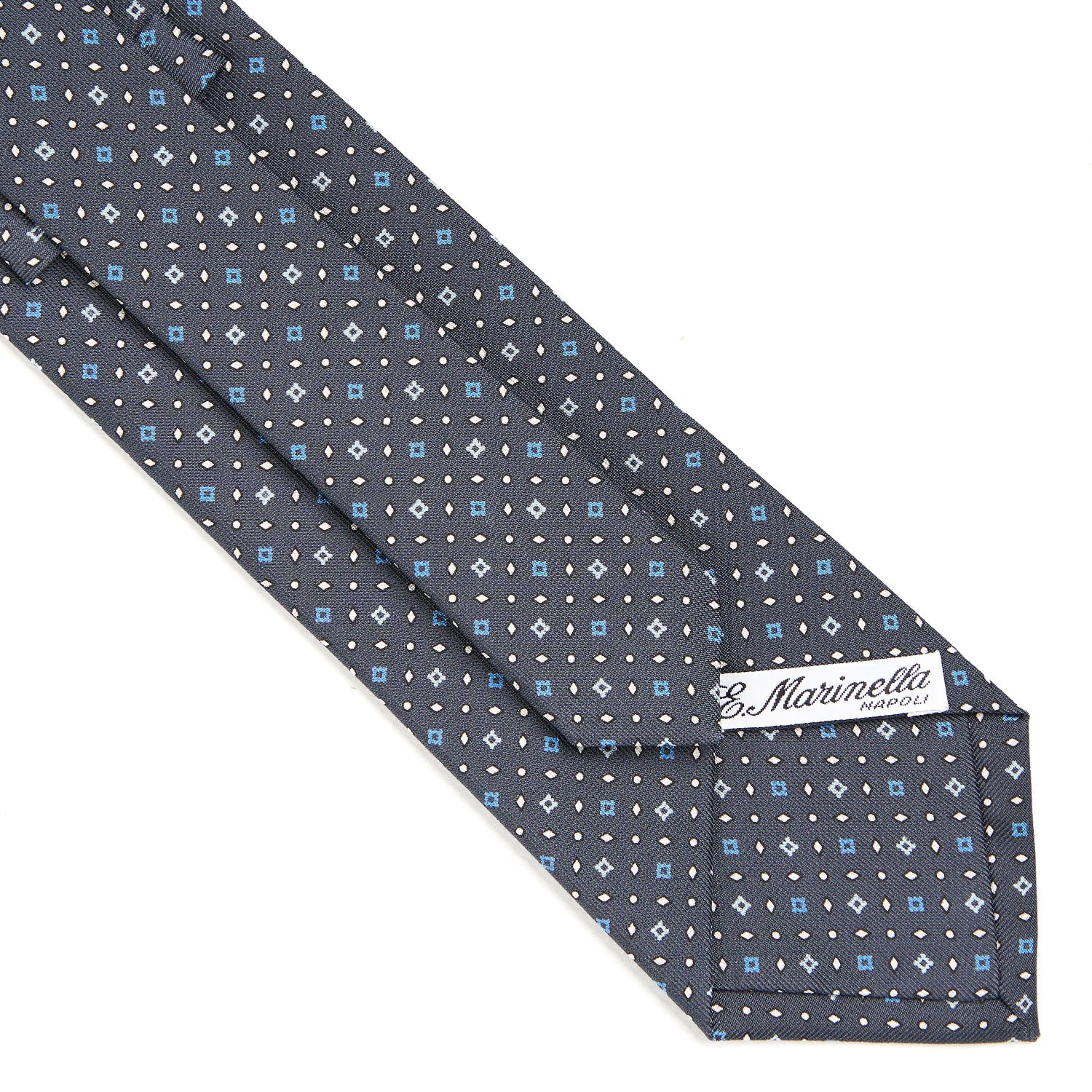 DARK GREY CLASSIC SILK TIE - Image 4