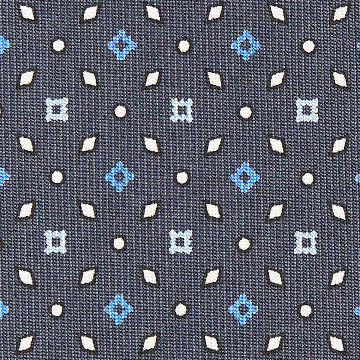 DARK GREY CLASSIC SILK TIE - Image 5