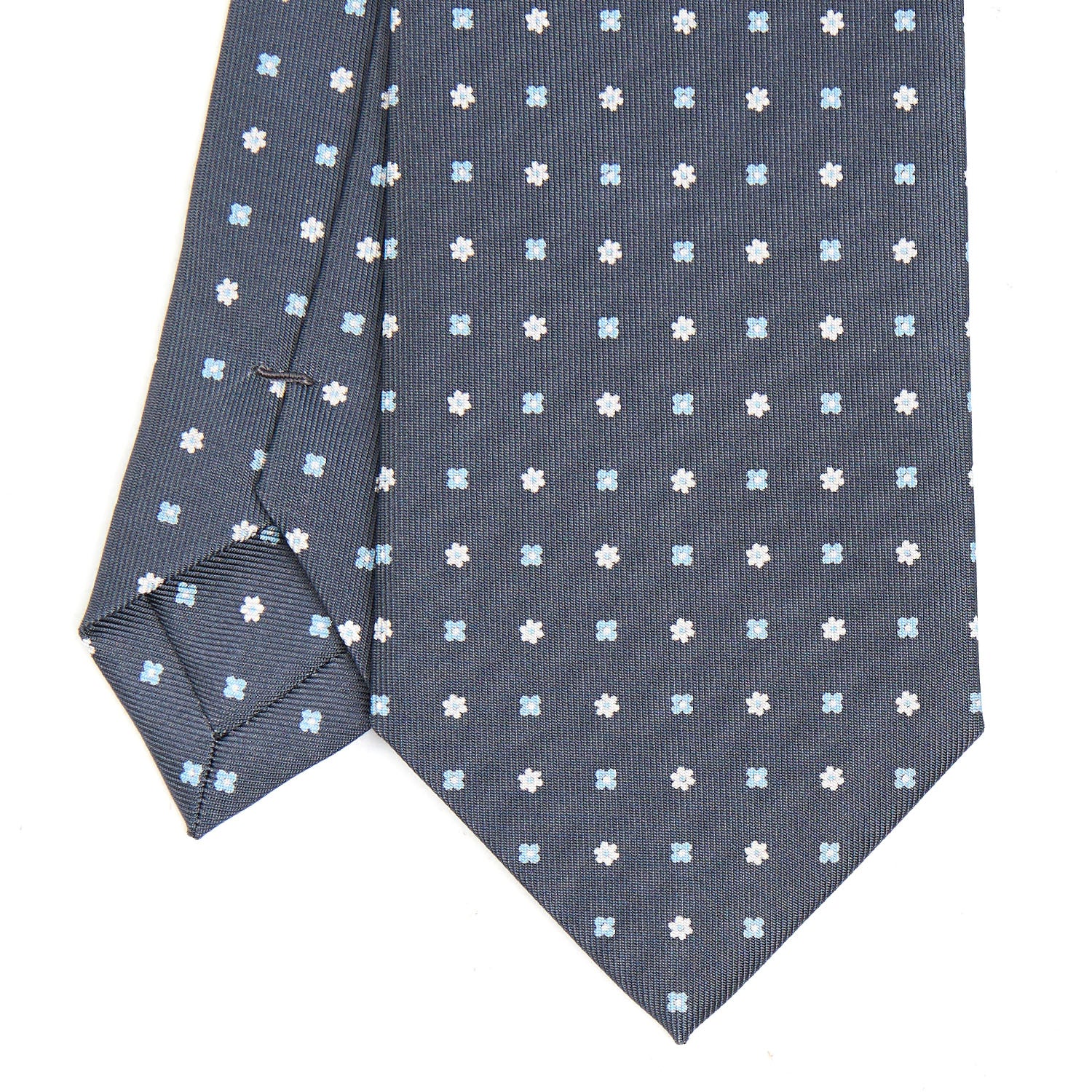 DARK GREY CLASSIC SILK TIE