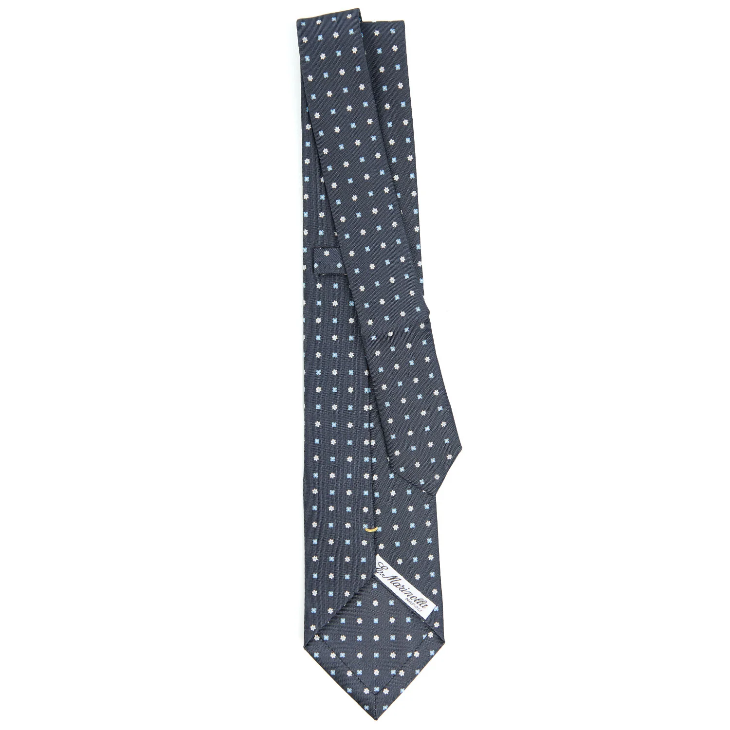 DARK GREY EXTRA LONG SARTORIAL SILK TIE - Image 3