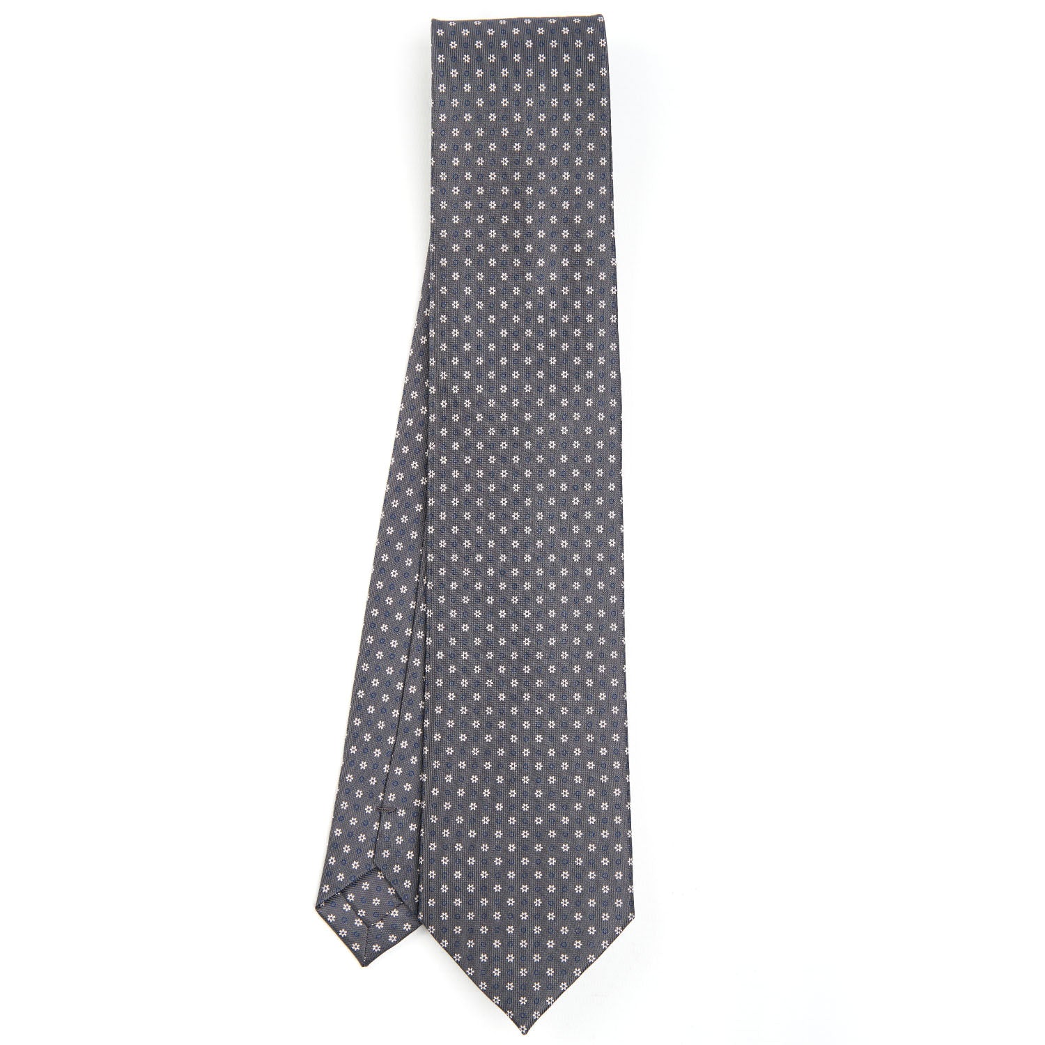 DARK GREY SARTORIAL CLASSIC SILK TIE - Image 2