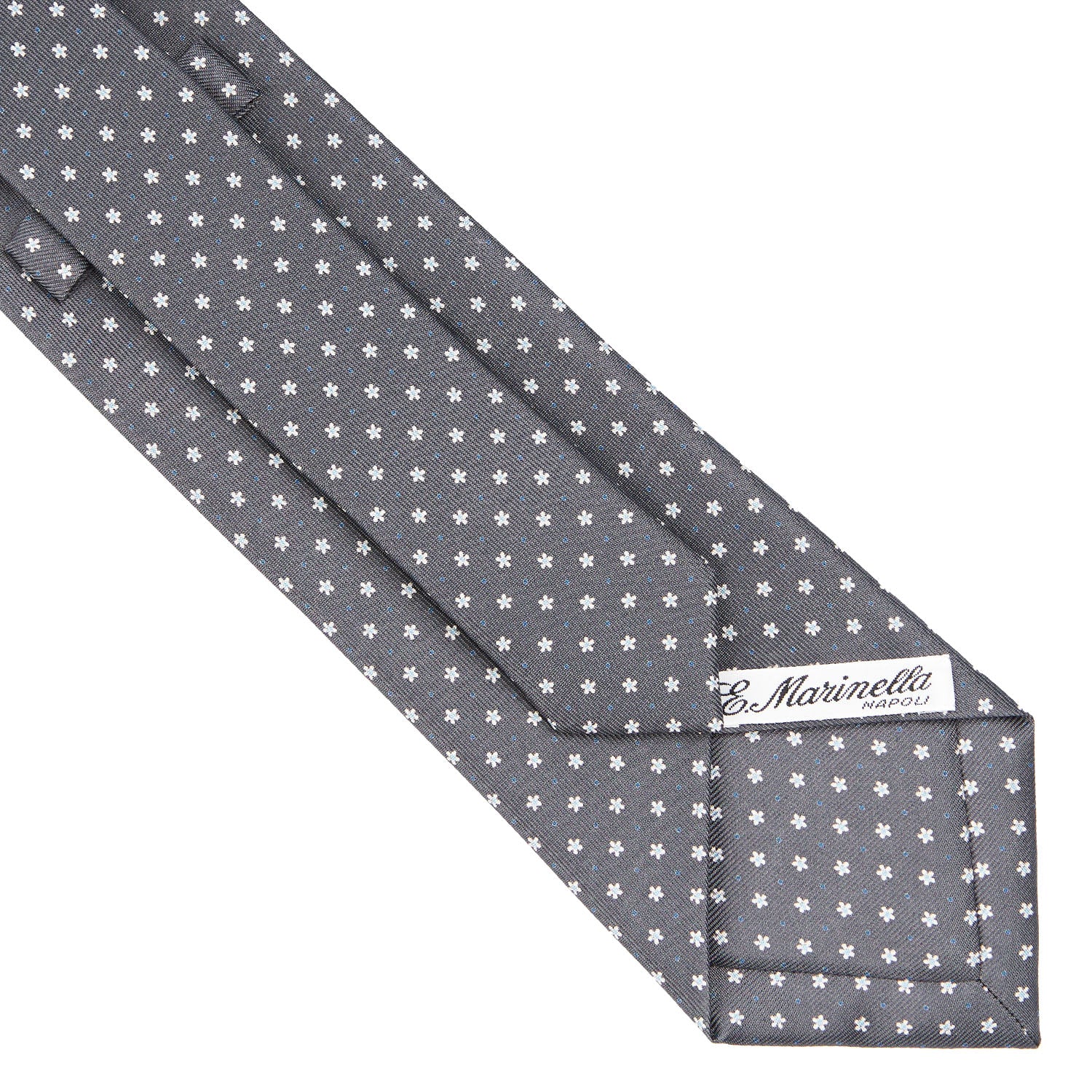 DARK GREY SARTORIAL CLASSIC SILK TIE - Image 4