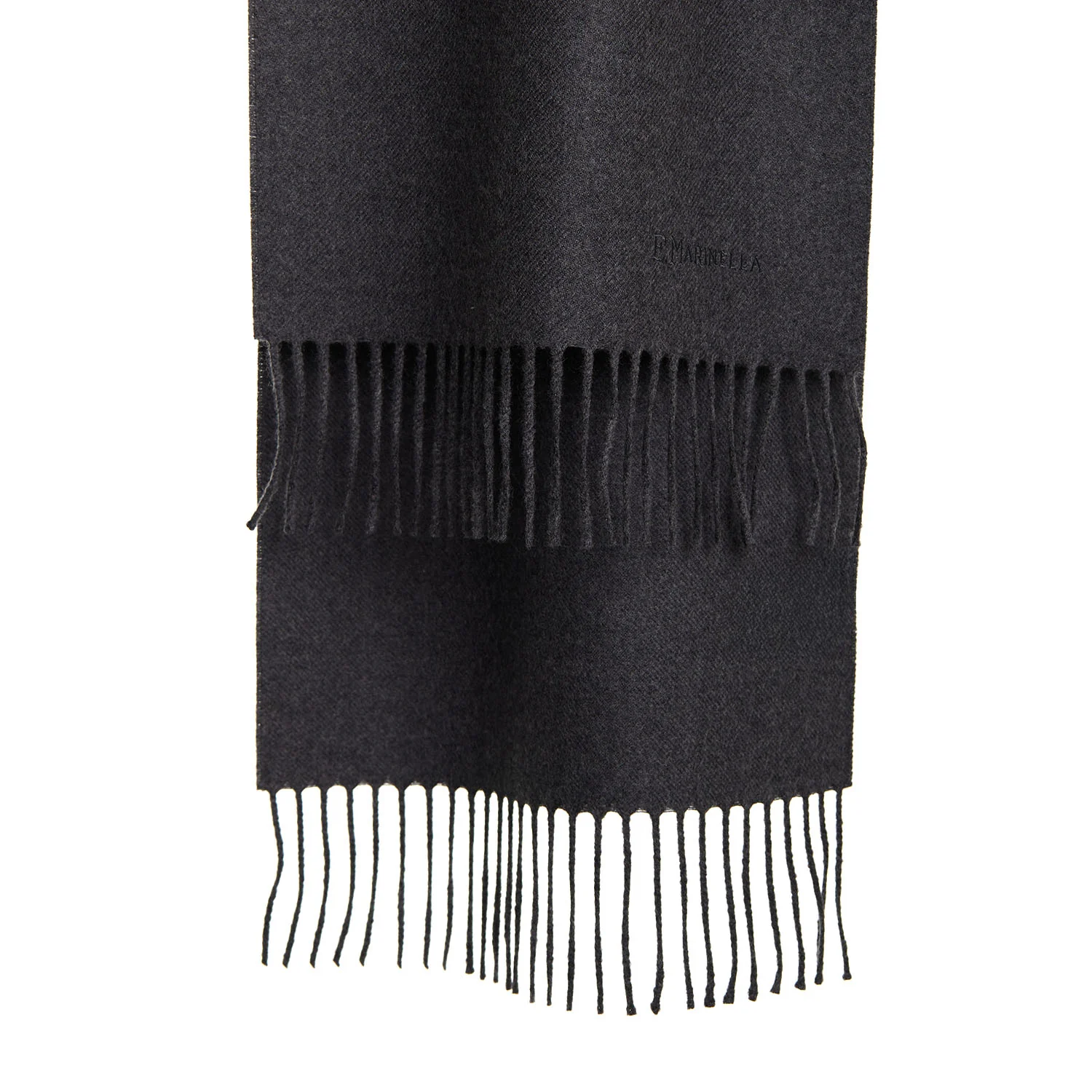 GREY SOLID SCARF - Image 2