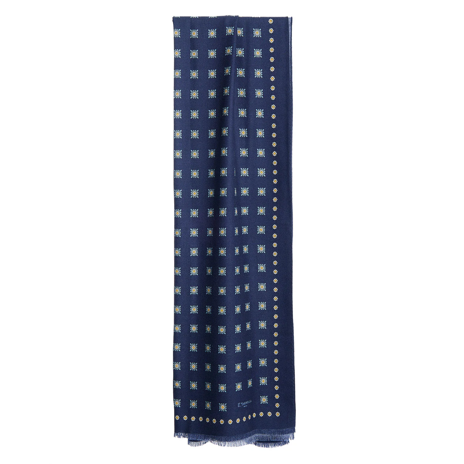 DARK BLUE WOOL STOLE