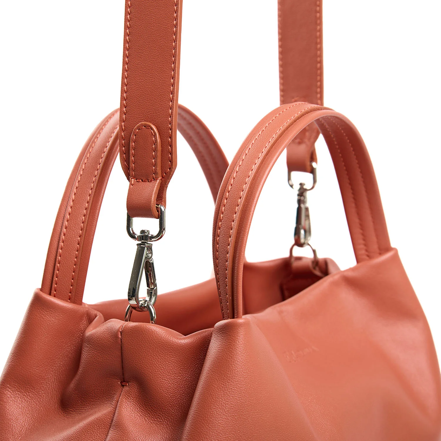 DARK ORANGE SOFT MINI BAG - Image 5