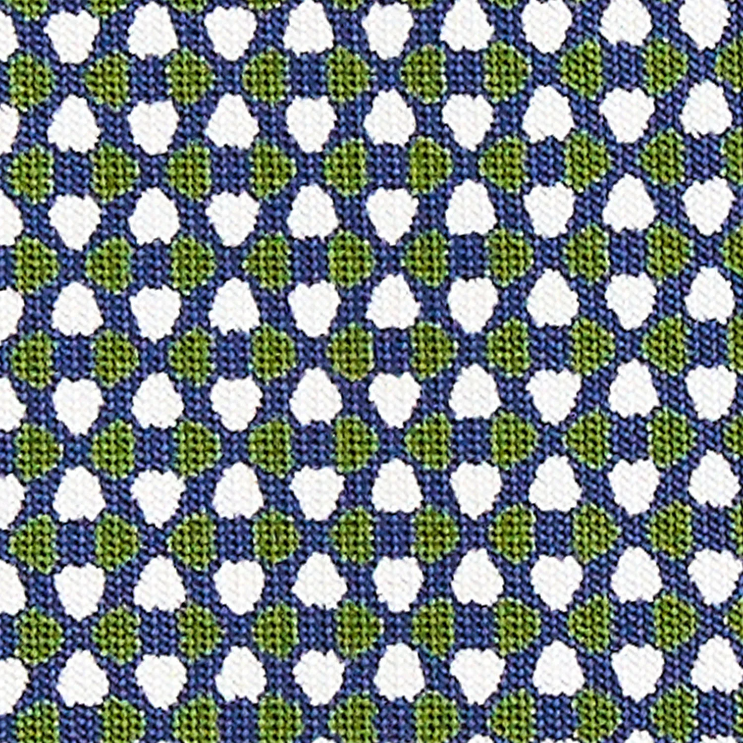 DRAK BLUE 5 FOLD SARTORIAL SILK TIE - Image 4